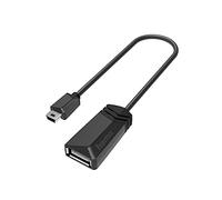 Hama Adattatore OTG mini USB B - Presa USB A 2.0 (480 Mbps, spina stretta, fili di rame) nero