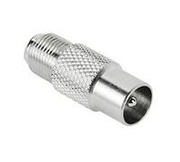 HAMA Adattatore SAT/Antenna Maschio, corpo in metallo