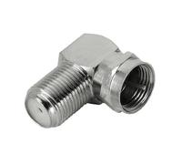 HAMA Adattatore SAT M/SAT F 90°, corpo in metallo