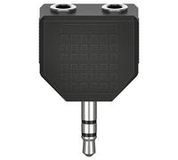 HAMA Adattatore Stereo Jack 3.5mm a 2 Prese