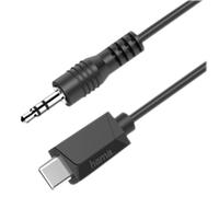 HAMA Adattatore USB-C a Jack Audio 3.5mm, 0.75m, Nero