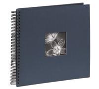 Hama Fine Art Album Fotografico E Portalistino A Spirale Blu 36x32cm 50 Pagine N