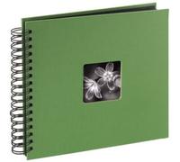 Hama Fine Art Album Fotografico E Portalistino A Spirale Verde 28x24cm 50 Pagine