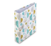 Hama Album fotografico con tasca e area memo "Semi" (200 foto 10 x 15 cm, 100 pagine, formato 19 x 25 cm, tasca per CD e negativi, motivo grafico) multicolore