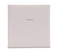 Hama Album fotografico grande formato 'Memories' 30 x 30 cm (100 foto 10 x 15 cm da incollare, 50 pagine nere, copertina in tessuto, album scrapbooking fai da te, libro fotografico da personalizzare)