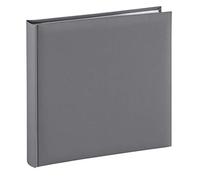 Hama Album Fotografico Fine Art Jumbo 30x30cm 80 Pagine Bianche Grigio 2782-Hama
