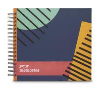 Hama Album fotografico per foto (su colla, a spirale, 50 pagine, 28 x 24 cm, colore: viola)