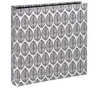 Hama Album Jumbo La Fleur, 30x30 cm, 100 pagine nere bianco