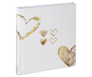 Hama Album libro Lazise, 29x32 cm, 50 pagine bianche, oro