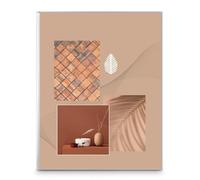 Hama Singo II album fotografico e portalistino Terracotta 40 fogli Rilegatura perfetta NEW