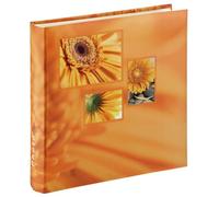 Hama Album Porta Foto Jumbo Singo, 300 Foto 10x15, Arancio