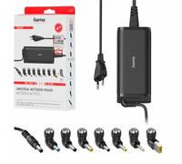 Hama 8 Adapters 15-19v/90w Laptop Charger Argento