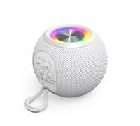 Speaker Bluetooth " Ball Shape Altoparlante ", 5 Modalità Luce, 5 W, Bianco