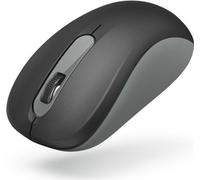 Hama AMW-200 Wireless Optical Mouse, 3 Buttons, USB Nano Receiver, Black/Grey NEW
