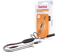 Hama Antennensplitter AM/FM + DAB/DAB+ SMB DIN Antennenverstärker Splitter Nero