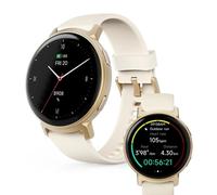 Hama Arion GPS Bluetooth 43mm AMOLED Oro Cassa Oro Cinturino Bianco M IP68 SpO2 Cardiofrequenzimetro