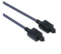 Hama Audio Optical Fibre Connecting Cable ODT Male Plug (Toslink) 3 m cavo audio Nero NEW