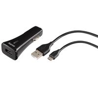 Hama Auto Caricabatteria Con Qualcomm Quick Charge 2.0 + Cavo Micro USB