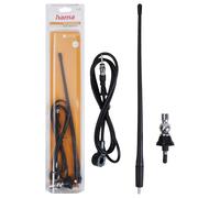 Hama Auto Universale Canna Corta Cromata 180° Orientabile din Autoradio-Antenne
