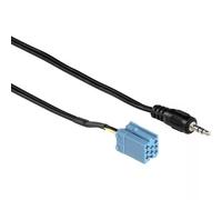 Hama Aux IN Cavo Adattatore Mini-Iso Su 3,5mm Jack per Becker Blaupunkt VDO Ecc.