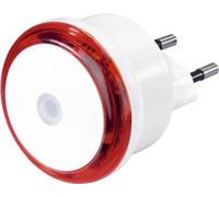 Hama - Luce notturna a LED con sensore crepuscolare, rosso