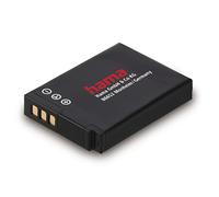 Hama Batteria agli ioni di litio "DP548" per Nikon EN-EL12 (batteria agli ioni di litio, batteria di ricambio, batteria 970 mAh, batteria per Nikon E5, modelli Coolpix), nero, piccola