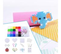 Hama Beads For Kid Creative Fuse Bead Puzzle Kit DIY Art Craft Regalo per