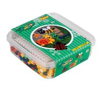Hama Beads Gioco Di Costruzione Pegboard In Box Maxi Beads