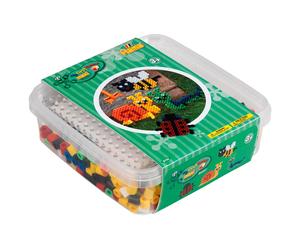 Hama Beads Gioco Di Costruzione Pegboard In Box Maxi Beads