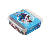 Hama Beads Kit Creativo Maxi Christmas 600 Pezzi + Piatto 8206 In Secchiello (388749)