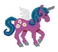 Hama Perlen 4079 Set Pegasus mit ca. 2.000 bunten Midi Bügelperlen mit Durchmess
