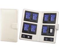 Hama Borsa Custodia In Similpelle per Sony PSP Memory Stick PRO Duo Bianco 95955