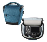 Hama Borsa Fotocamera Case Cover In Tessuto Grigio Per Canon EOS 4000D