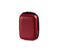 Hama Borsa Hardcase Carbon Style 60H, rossa [6,5x3x10,5 cm.] (Camerataske Hardca