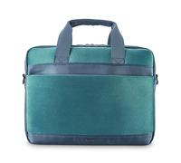 Hama Borsa per computer portatile Velvet, unisex, turchese, 37 x 5 x 28 cm, Turchese., 37 x 5 x 28 cm
