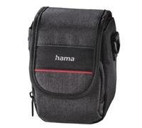 Hama - Borsa per Fotocamera Valletta 90, (9 x 8 x 13 cm), Nero
