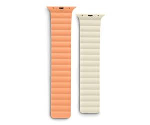 Hama Bracciale, Arancione/Beige, 38/40/41 mm