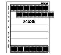 Hama Buste negative chiaro per 28/40 negativi/slides, 24 x 36 mm 25 fogli