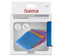 HAMA Buste Protettive per 100 CD-DVD, Vari