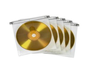Hama Buste Protettive per 50 CD-Dvd, Bianco