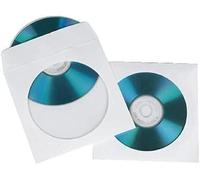 Hama Bustine Porta CD/Dvd, 100 Pezzi, Bianco