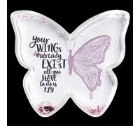 Hama Butterfly Cornice per foto singola Rosa Trasparente NEW