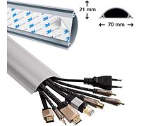 Hama Canaletto PVC Autoadesivo Per Cavi Base Parete Canalizzazione Per TV PC