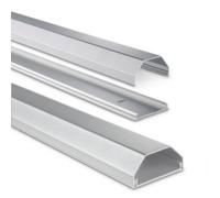 Hama Canalina passacavi Alluminio Argento rigido (L x L x A) 1100 x 50 x 26 mm