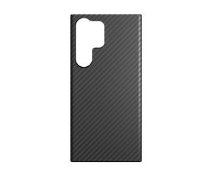 HAMA Carbon Ultra Custodia per Samsung Galaxy S23 Ultra, Nero