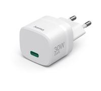 Caricatore rapido GaN, USB-C, PD, ZSP, 30 W, bianco