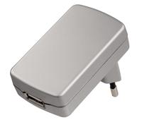 Hama Caricatore USB 5V Alimentatore Da Parete Argento Per Apple iPod MP3