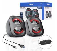 Altoparlante USB Hama Sonic Mobil 183 2.0 Nero