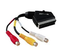 Hama Cavetto adattatore 3 RCA F Scart M in-out