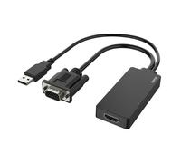 Hama 200342 Video-Adapter VG USB-Stecker - HDMI C-Buchse, Full-HD 1080p